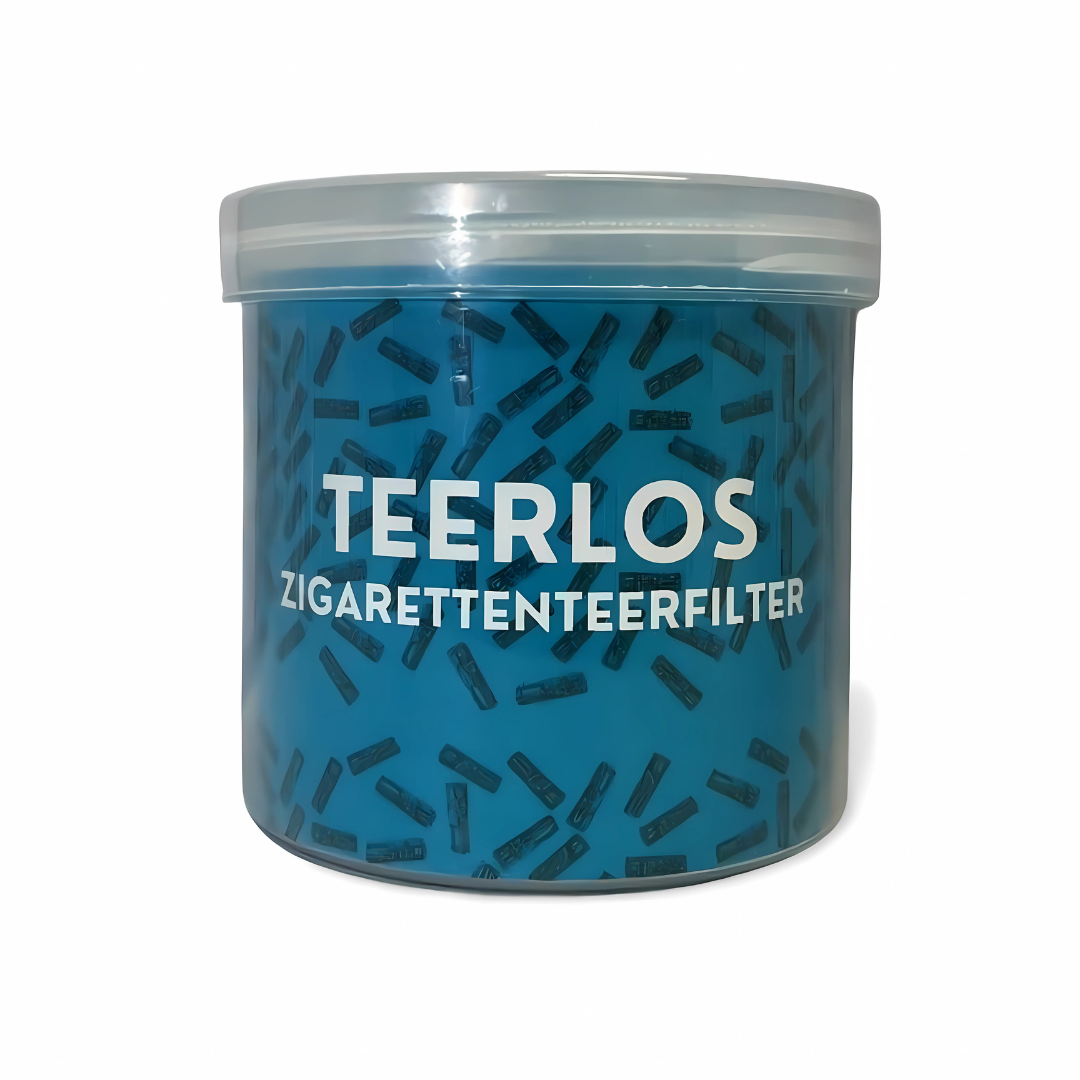 Teerlos Zigarettenteerfilter Produktbild Ansicht von Vorne